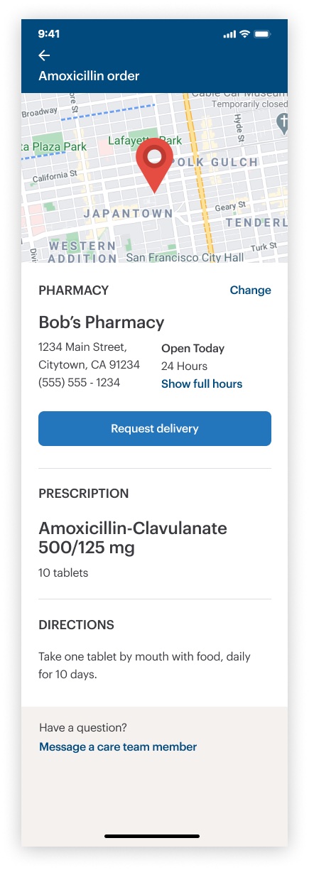 Prescription detail